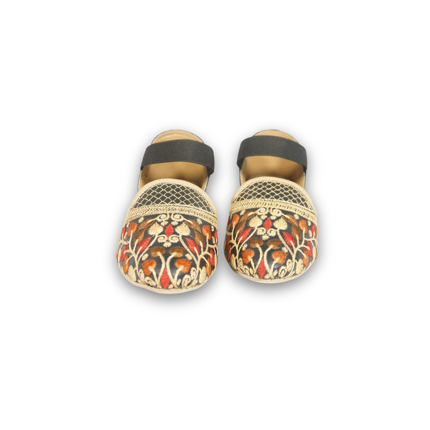 Handcrafted Ethnic Patterned Heels