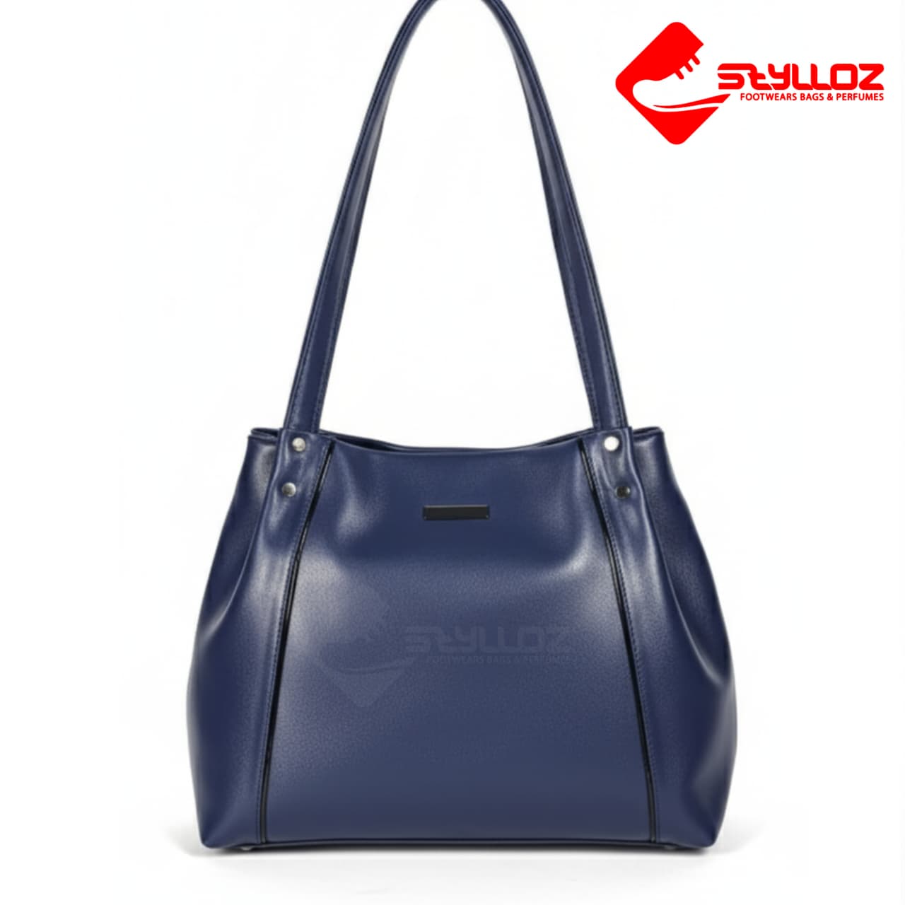 Elegant Navy Blue Shoulder Bag for Women